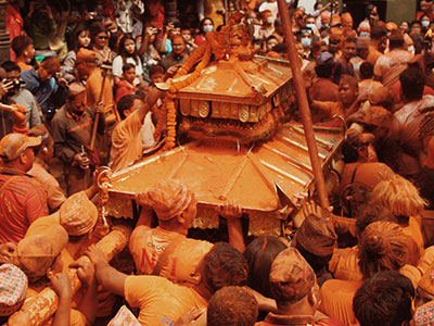 好きなお祭りは『Bisket Jatra』